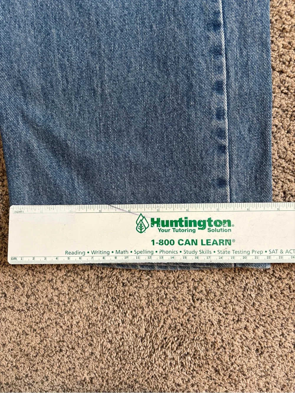 Levi’s 505 Regular Fit Straight Leg Jeans Medium Wash Blue Size 36x32